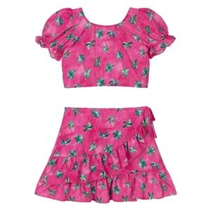 Mayoral Pink skirt set for girls